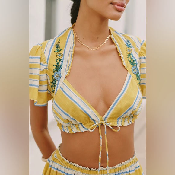 NWT Anthropologie Celandine Copacabana Top - Picture 3 of 6